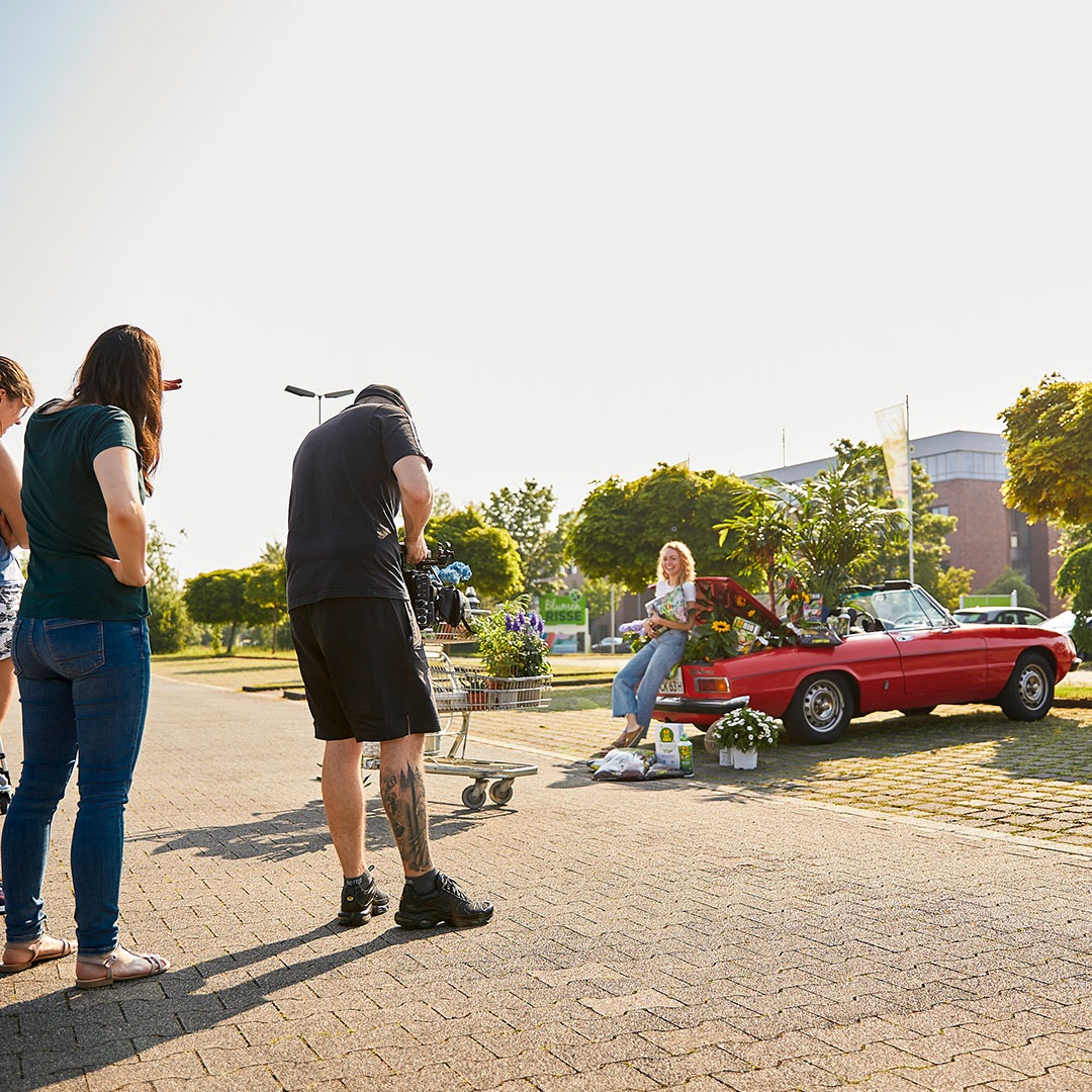 Behind-the-Scenes beim COMPO-Dreh