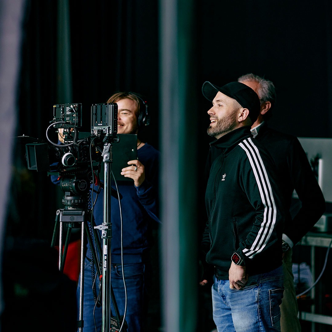 TV-Spot-Dreh für Vivid Money im Green-Screen-Studio